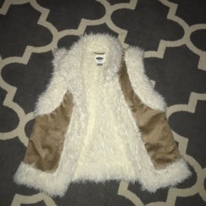 Suede and Fur Vest